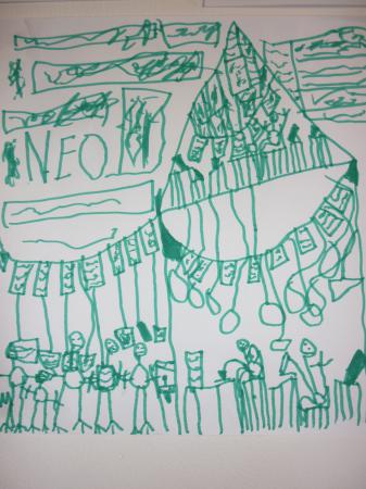 un atelier d'écriture selon Néo (mon fils 6 ans)